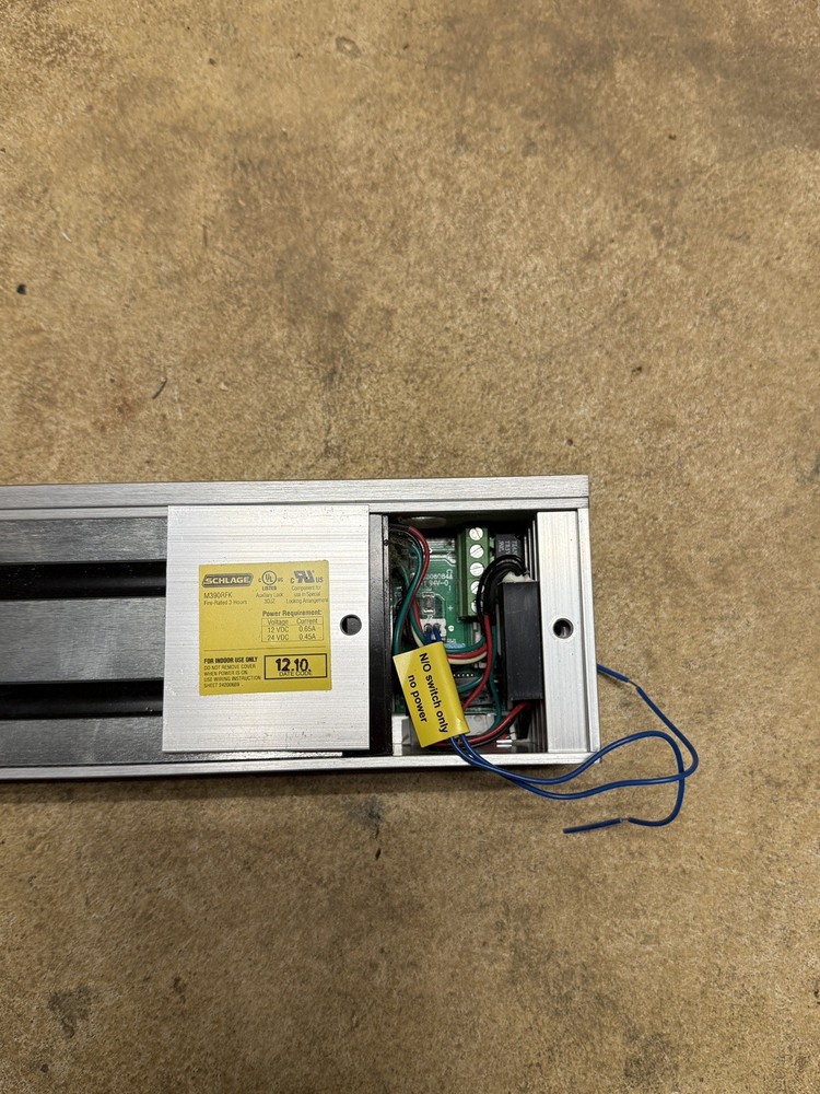 Schlage M390RFK Electromagnetic Lock, 1500 lbs HoldIng Force