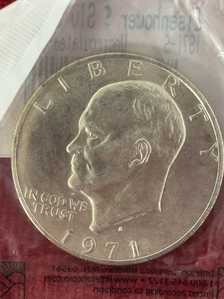1971-S Eisenhower Silver Clad Uncirculated - 60