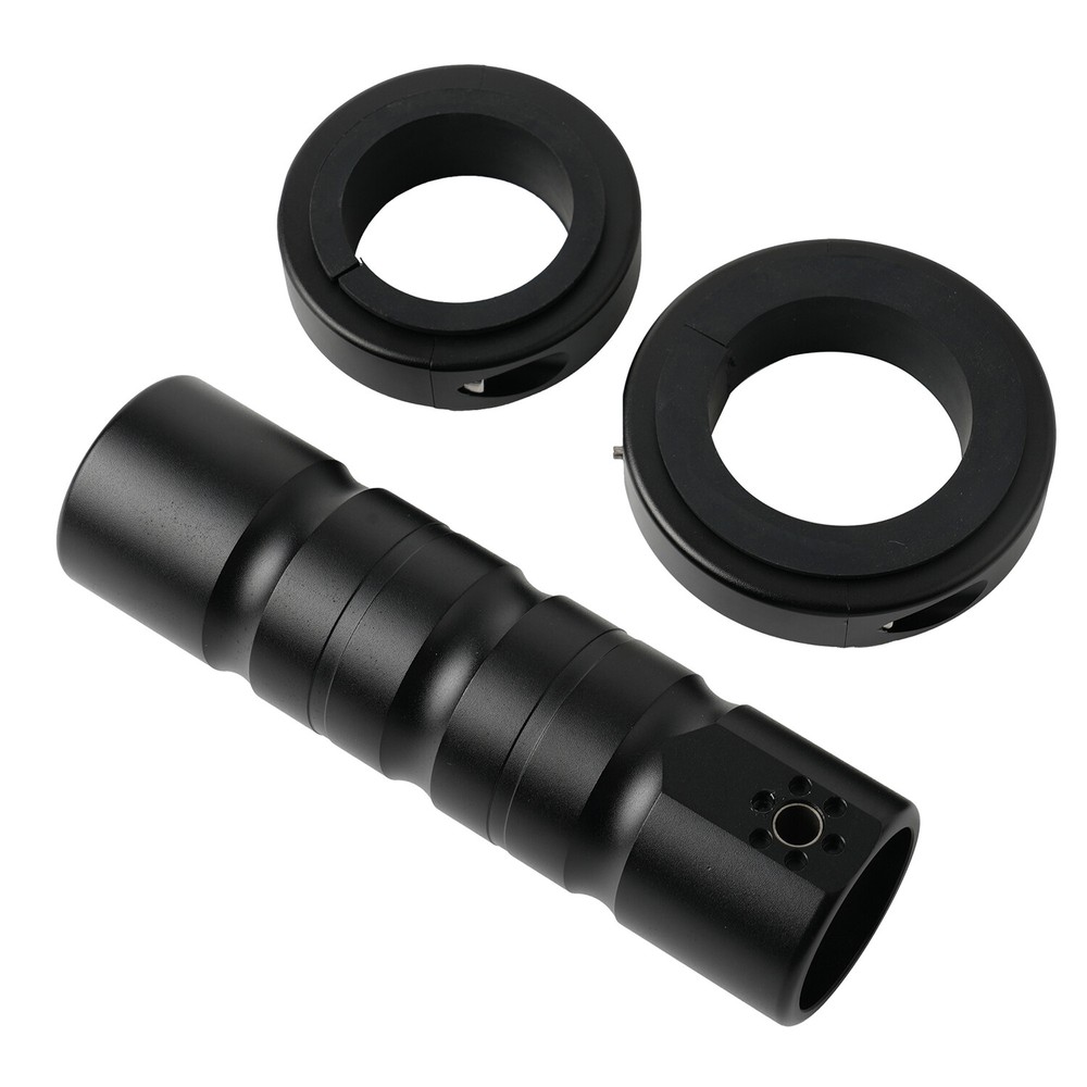 Boat Flag Pole Bracket Kits Rail Mount without Drilling Black
