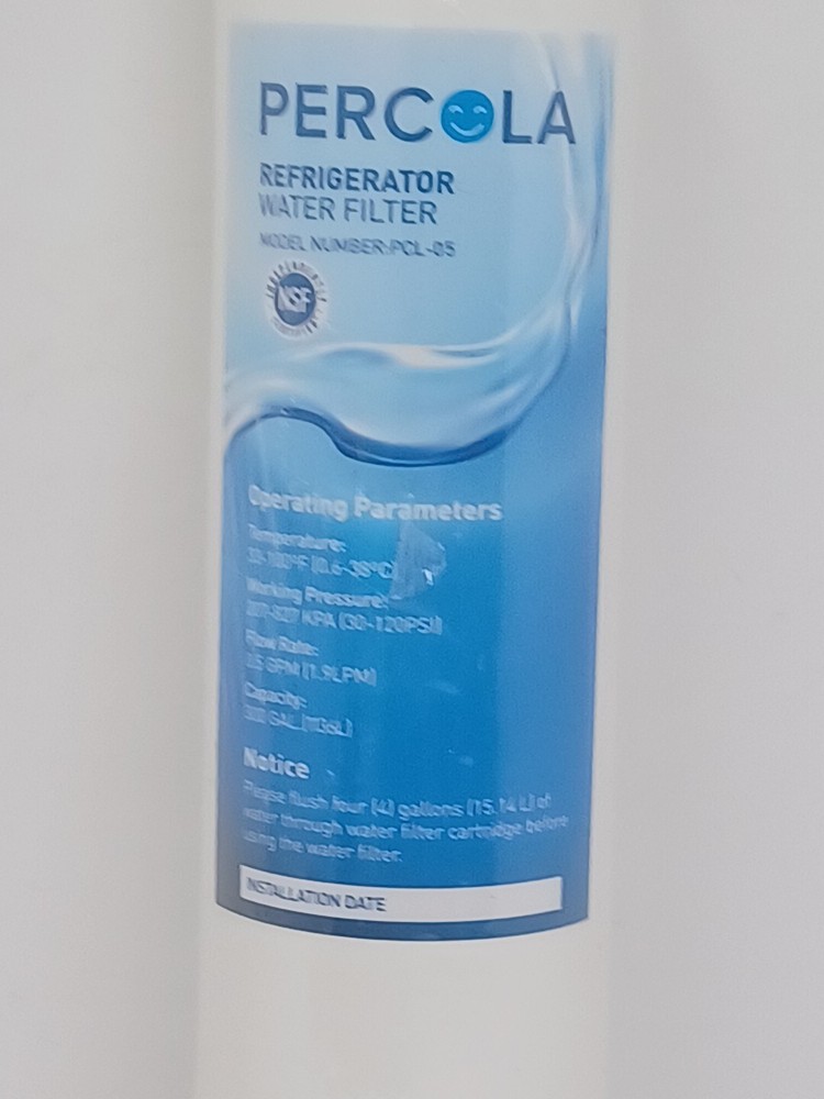 1 Single PERCOLA PCL-05 Under Sink Water Filter