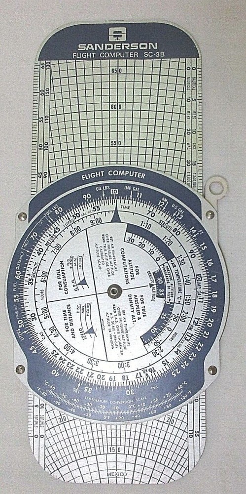 Sanderson Flight Computer SC-3B