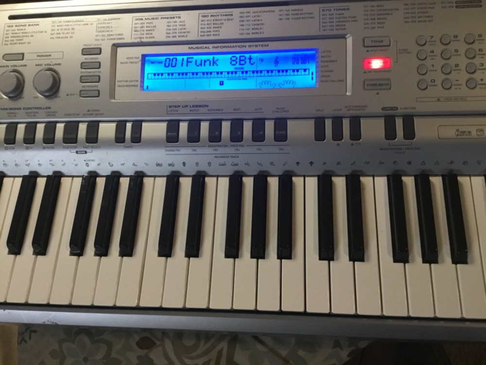 casio wk210 76 key workstation loaded has it all nice rig