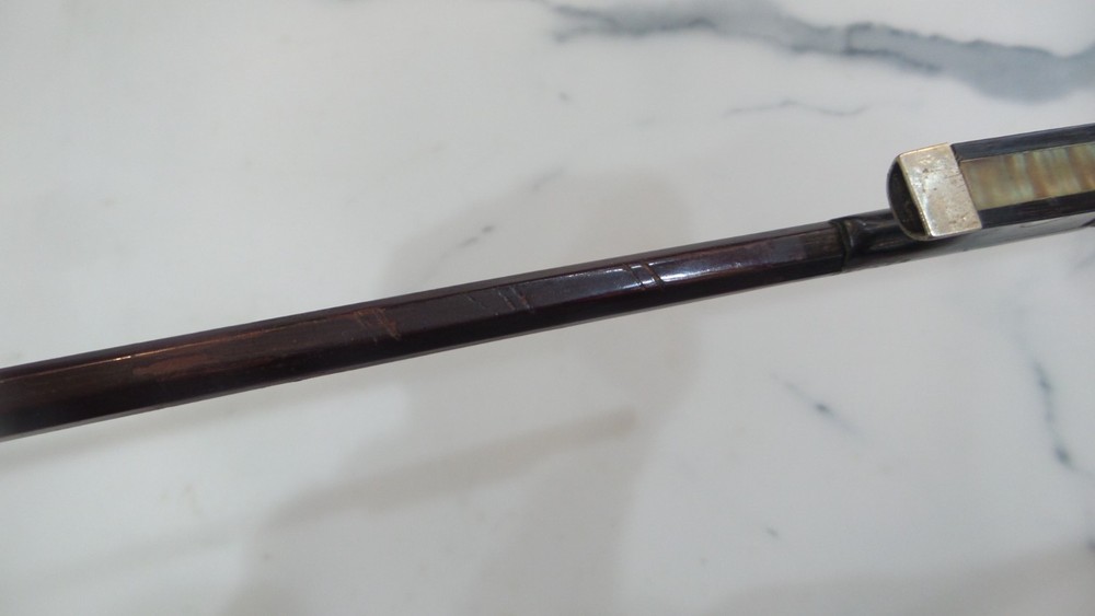 Vintage Becker Violin bow, 4/4, Measures 29 1/4"