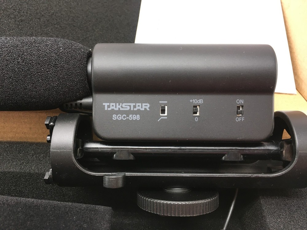 Takstar SGC-598 Recording Microphone ~ Open Box