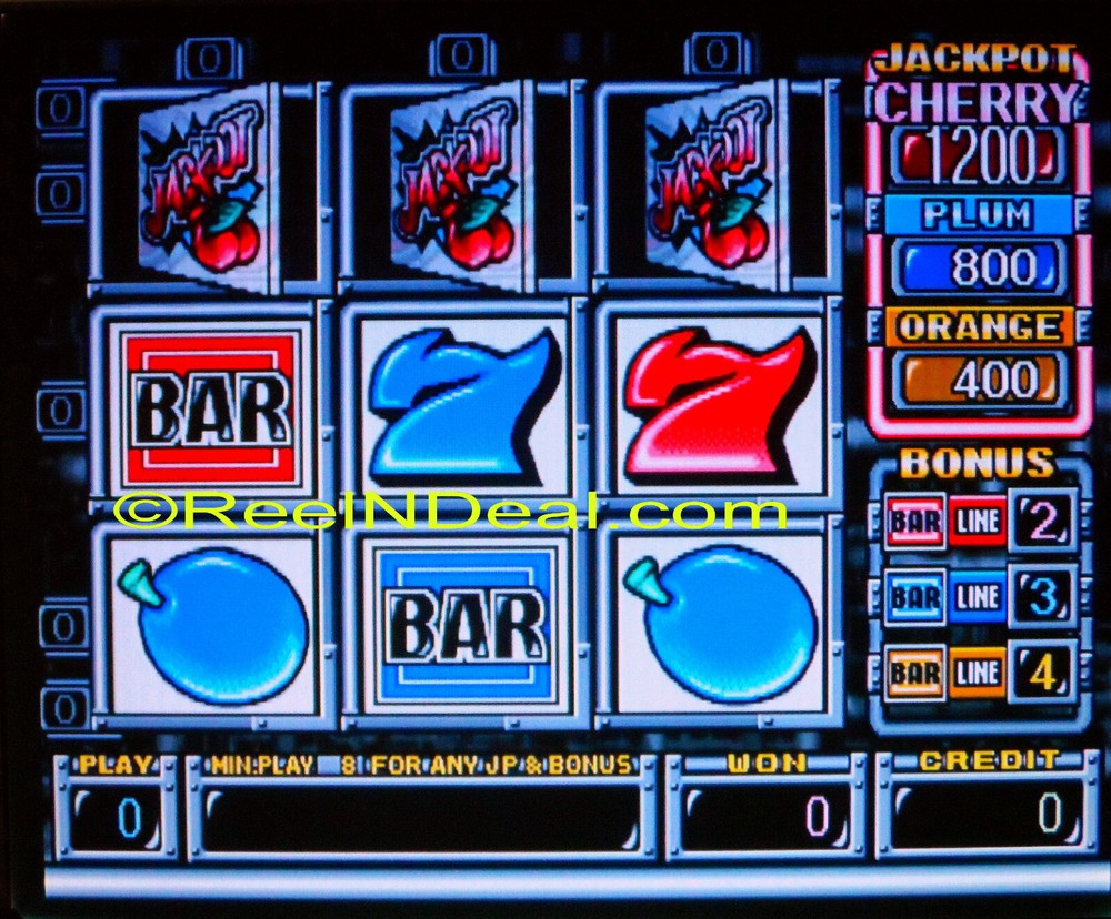 Dyna Trinity Fortune Cherry Master 8-Liner Slot Machine Highly Profitable