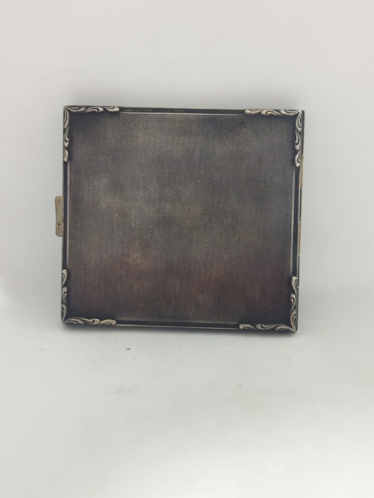 WWII Polish Coat Of Arms Cigarette Case