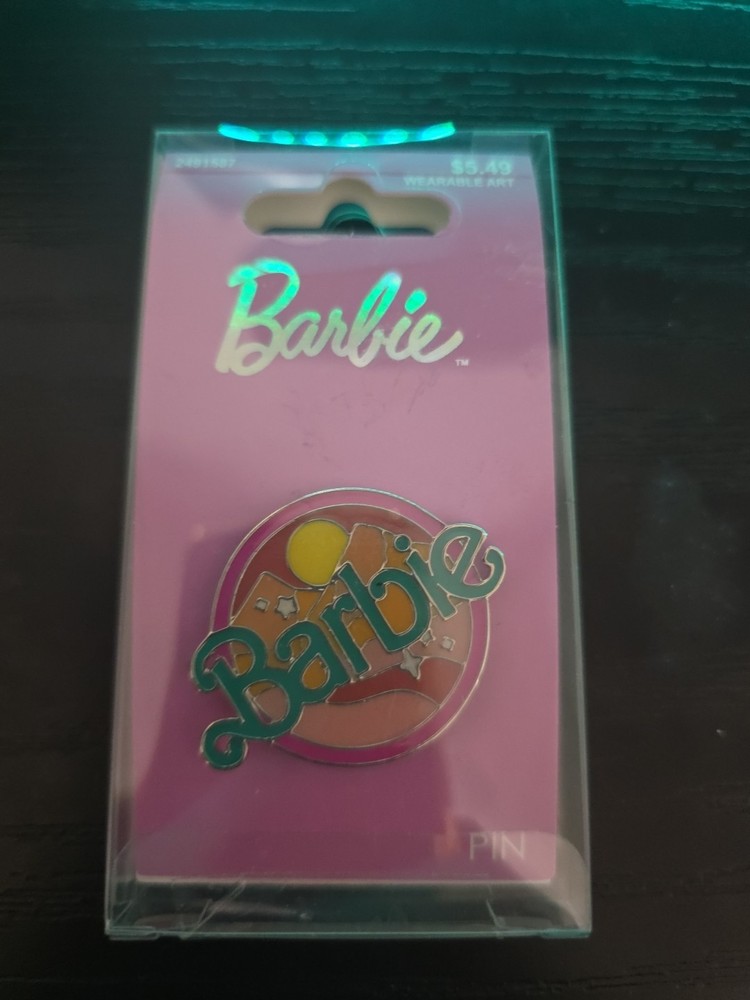 Barbie Orginal Embossed Lapel Enamel Pin Badge
