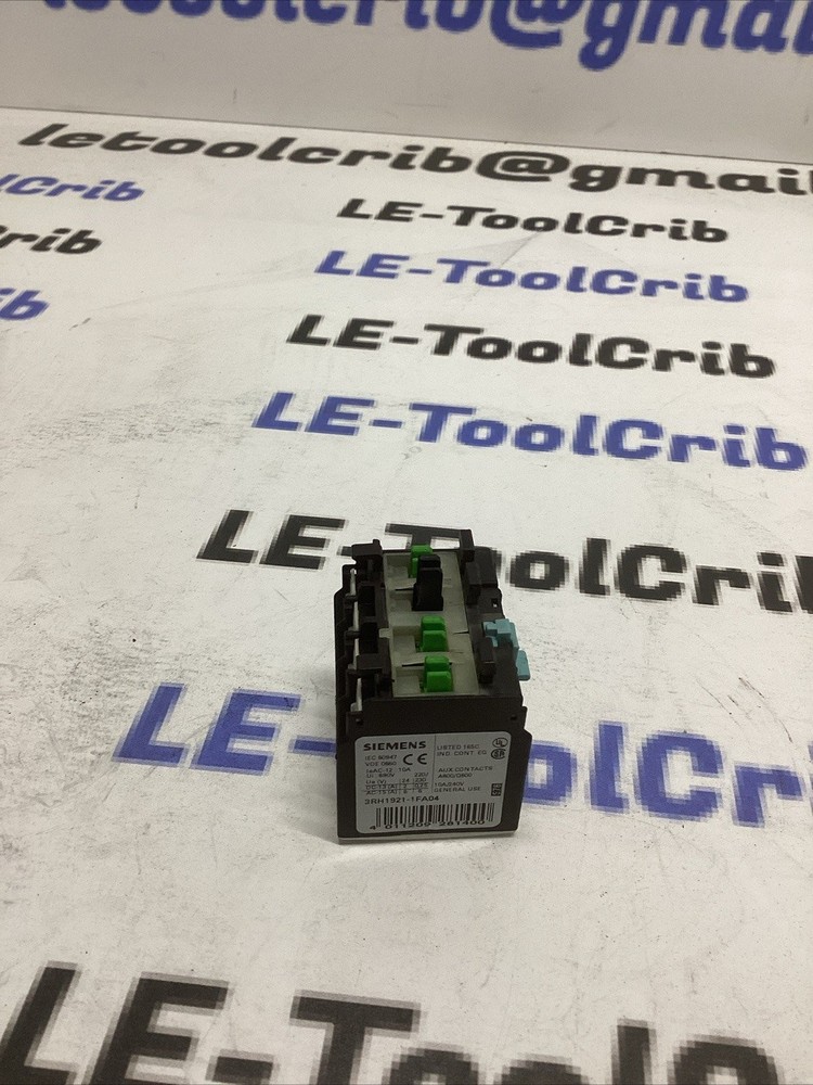 SIEMENS CONTACTOR 3RH1921-1FA04 I-768