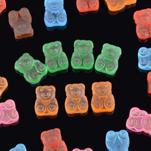 CAKETIME Gummy Bear Molds Candy - 1 Inch Large