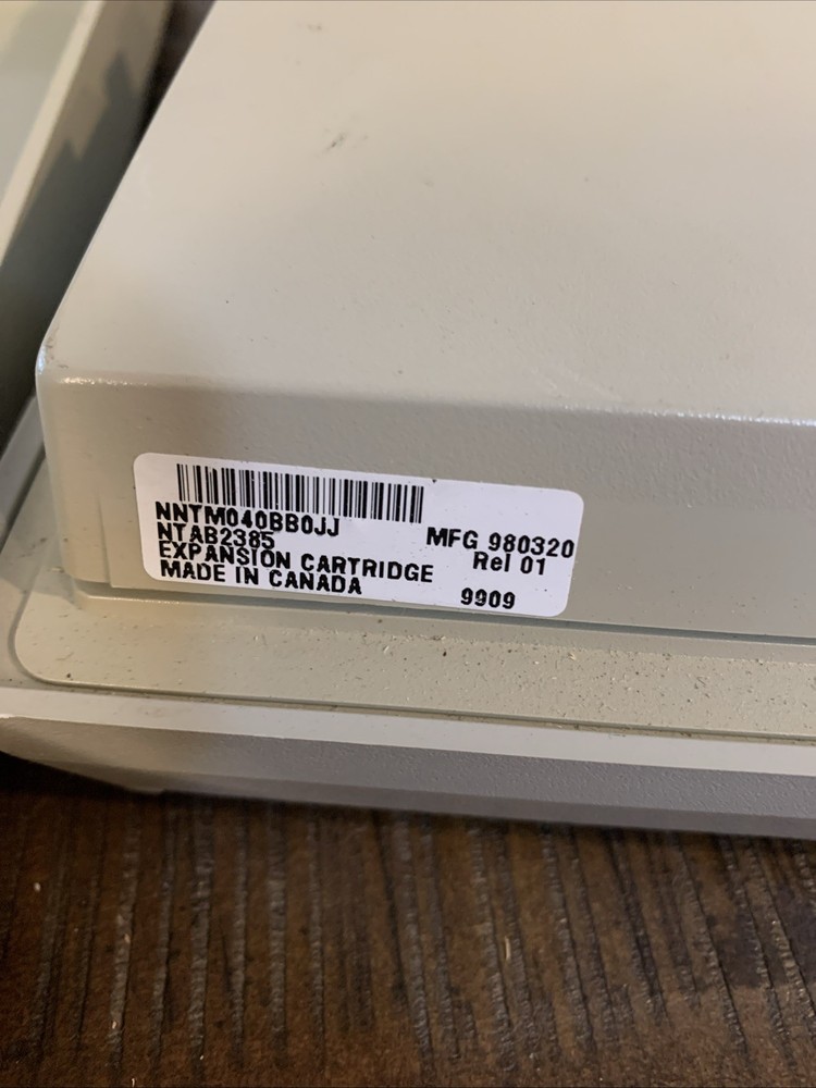 Nortel Norstar StarTalk Flash Voicemail System. Parts