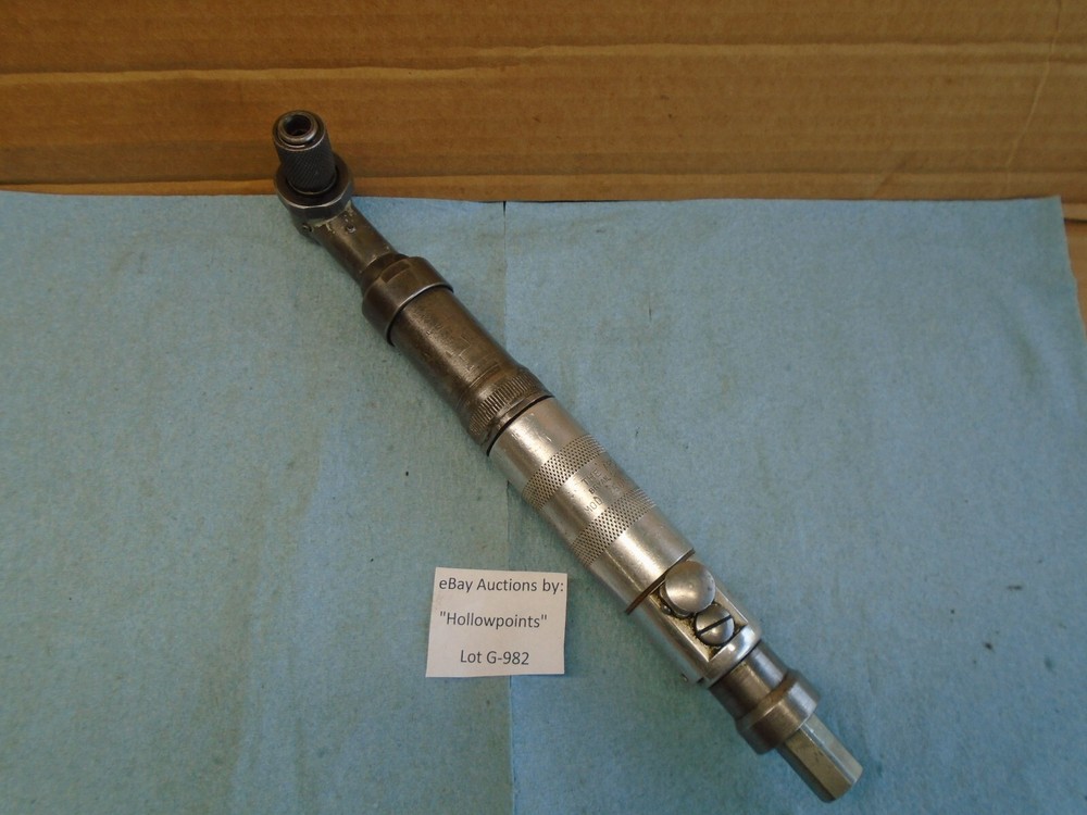 ARO Model 2500-C Right Angle 1/4" Hex Bit Pneumatic Driver 1/4" w/ Reverse G982