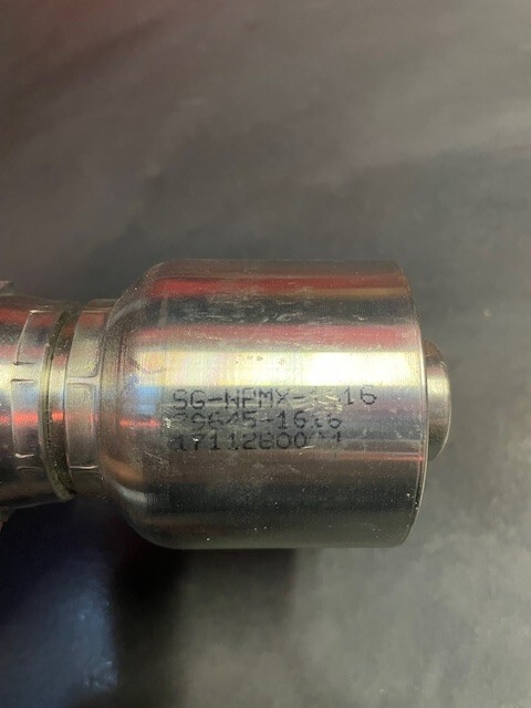 SG-NPMX-1616 CONTINENTAL HOSE FITTING