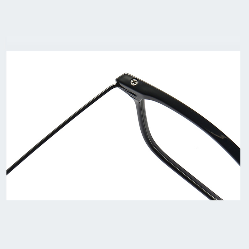 Men Square Small Frame Reading Glasses Blue Light Blocking Presbyopic Readers