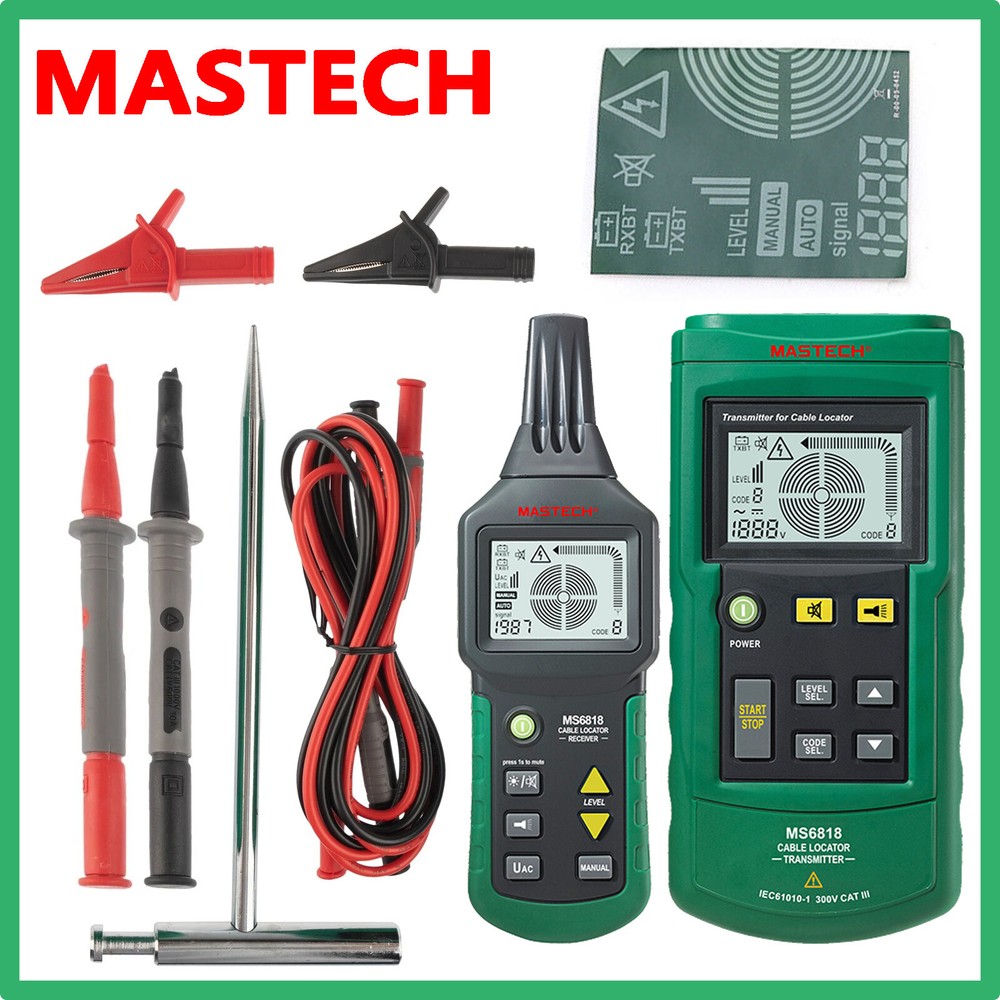 MASTECH MS6818 Wire Tester Networkphone Cable Detector Locator Meter Tracker