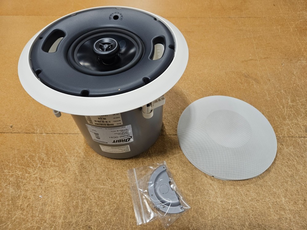 Bogen OCS1-RST-01 6 Orbit Ceiling Speaker 100W, 70V, White