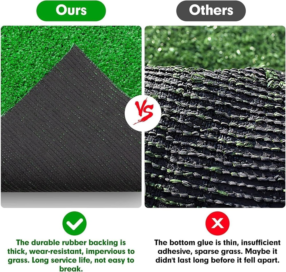 Artificial Grass, Large Artificial Turf, Synthetic Grass Mat Training Pad for...