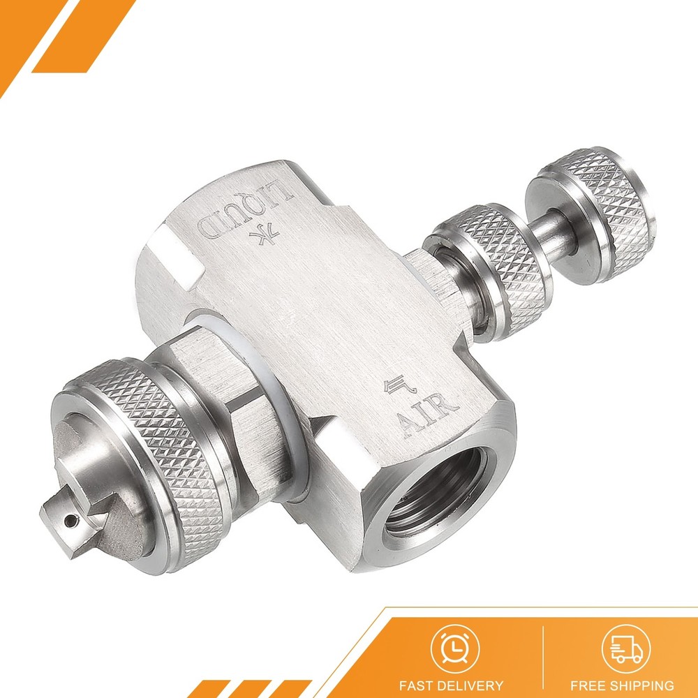 Air Atomizing Nozzle 1/4BSPT Misting Low Pressure Mix Type Spray Tip Nozzle