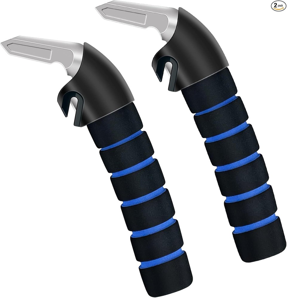 2Pack Car Door Handle for Elderly Car Handle Assist Support Handle Color: Blue