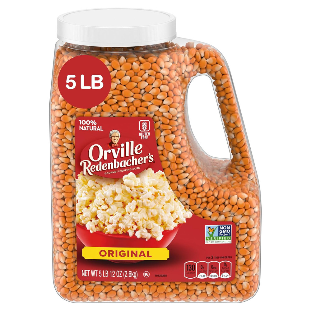 Popcorn Kernels Original Yellow 5 lb High Fiber