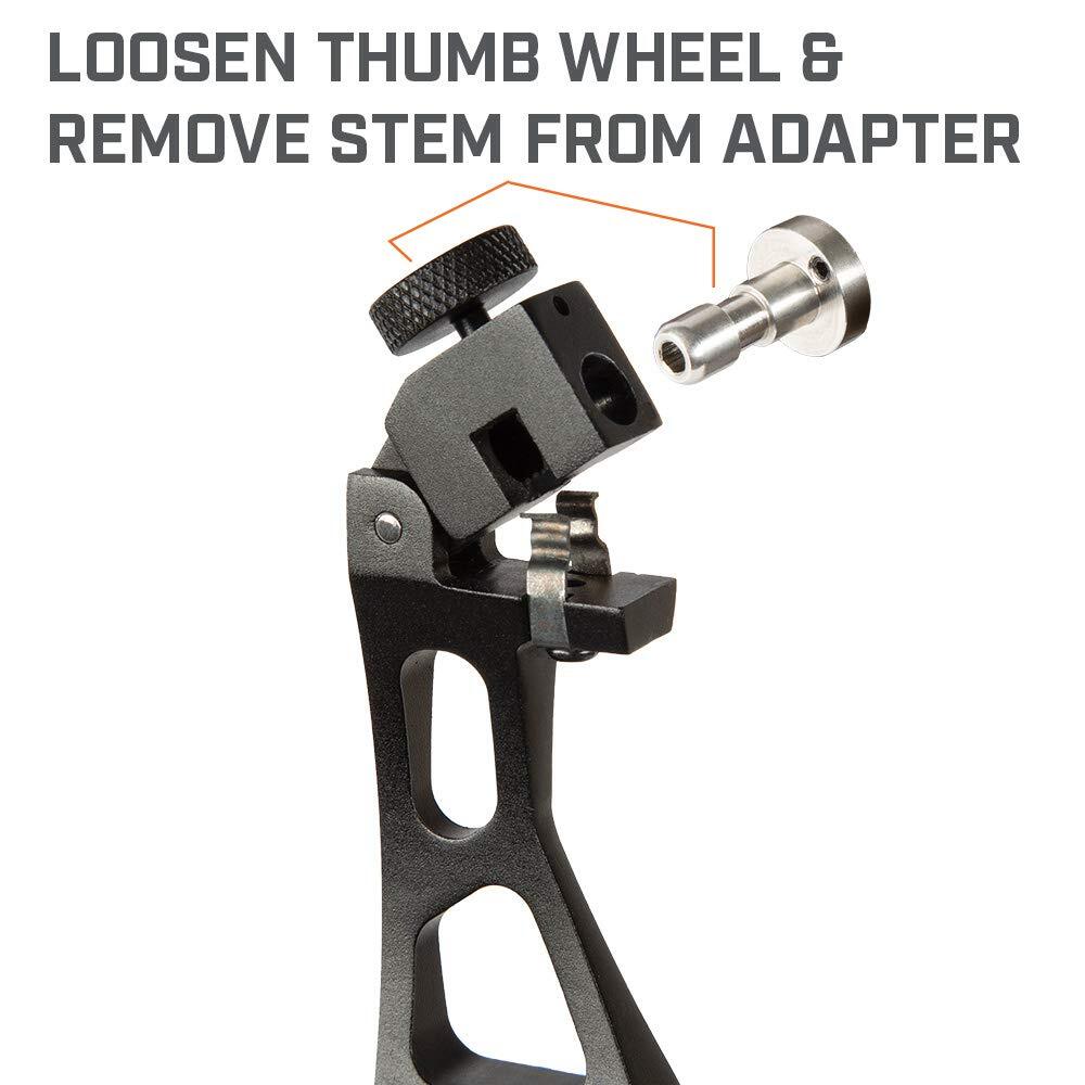 Bushnell Binocular Tripod Adapter Quick Release Machined Aluminum Shake Proof