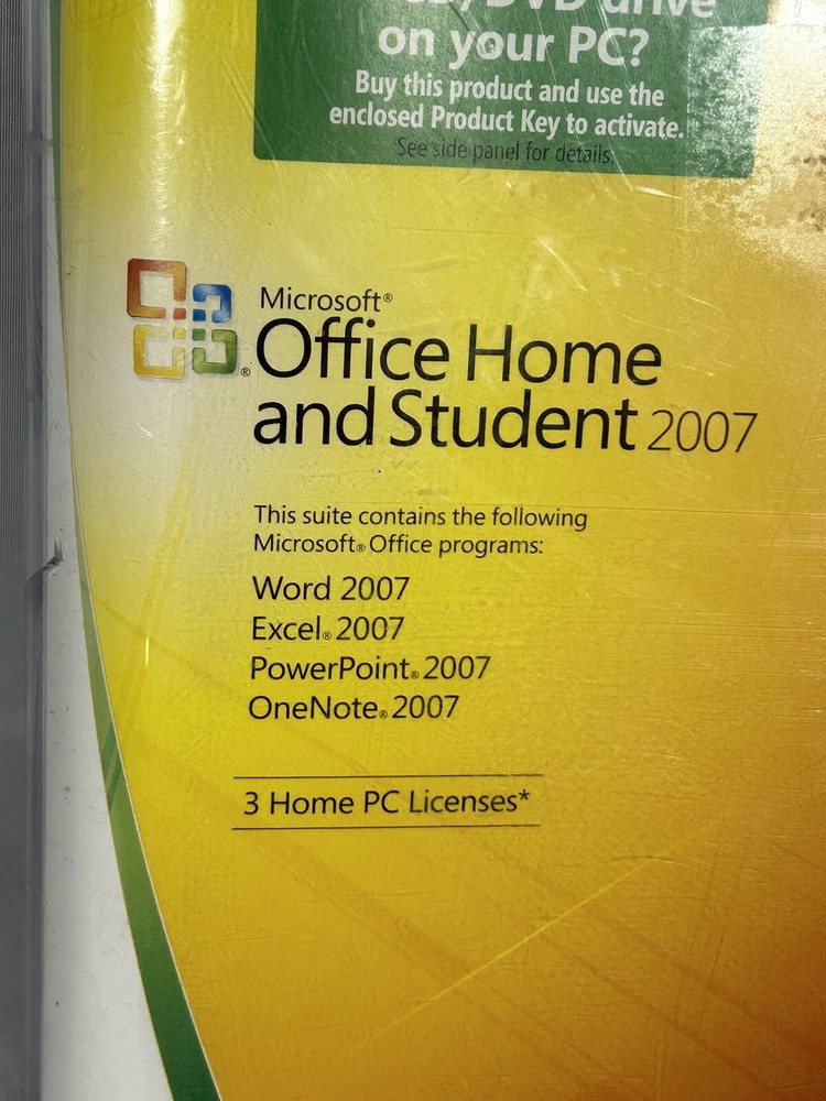 Microsoft Office Home And Student 2007 Windows w/ Product Key