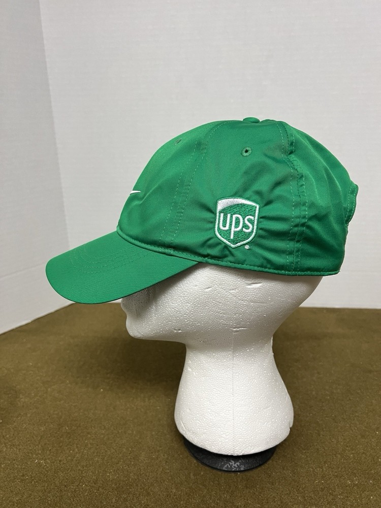 Nike Golf UPS DRI-FIT Green Strap Back Cap Hat