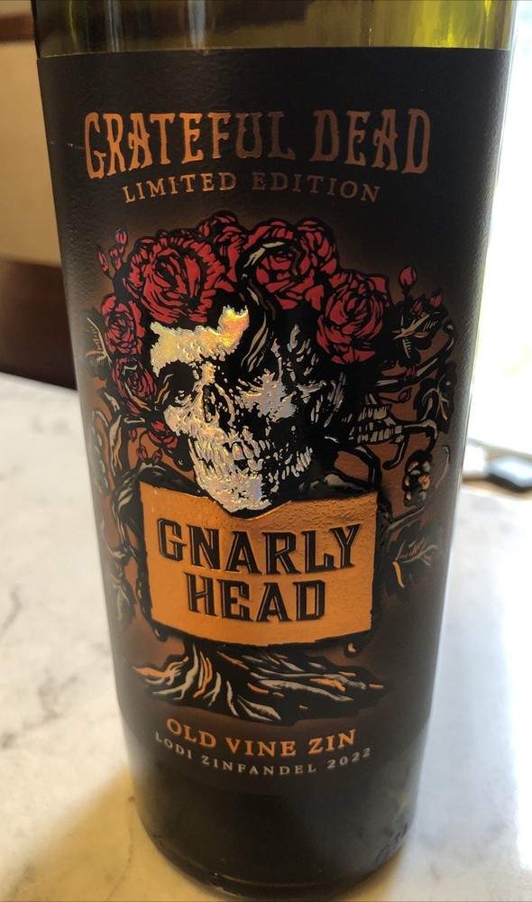 grateful dead  Wine Bottle Empty #3
