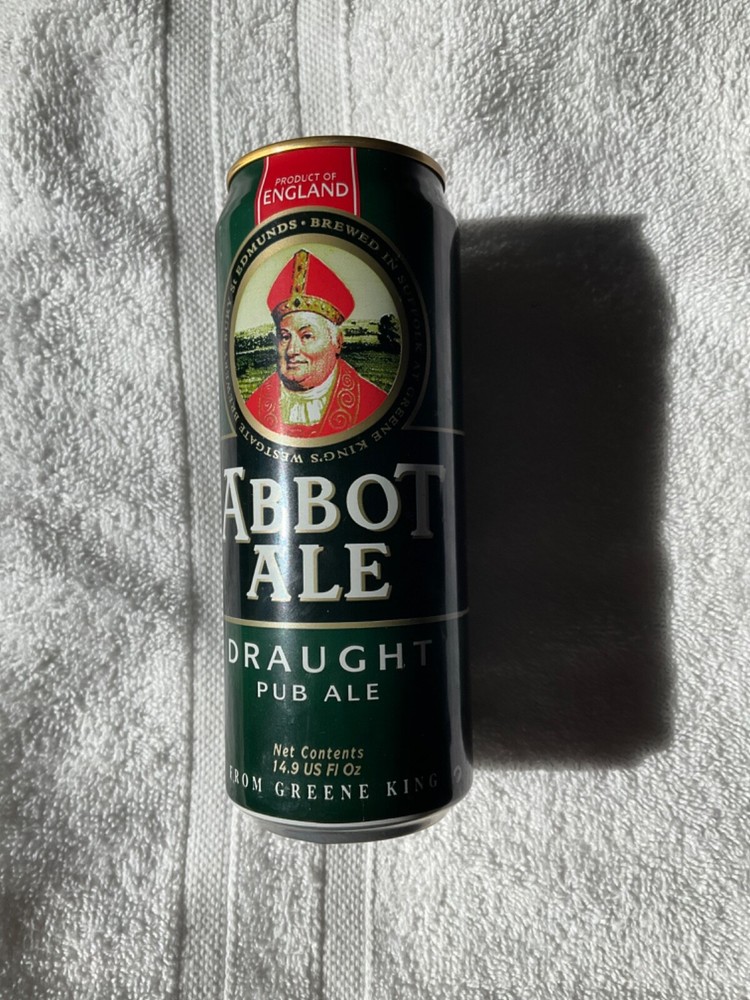 RARE ABBOT ALE ENGLAND BEER CAN