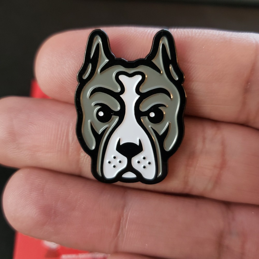 Pitbull - Dog Breed Enamel Pin (New)