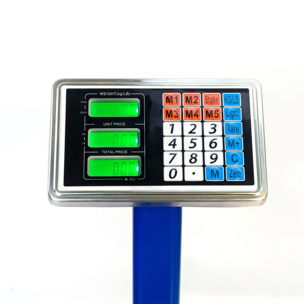 660lbs Weight Computing Digital Floor Platform Scale Postal Shipping Mailing New