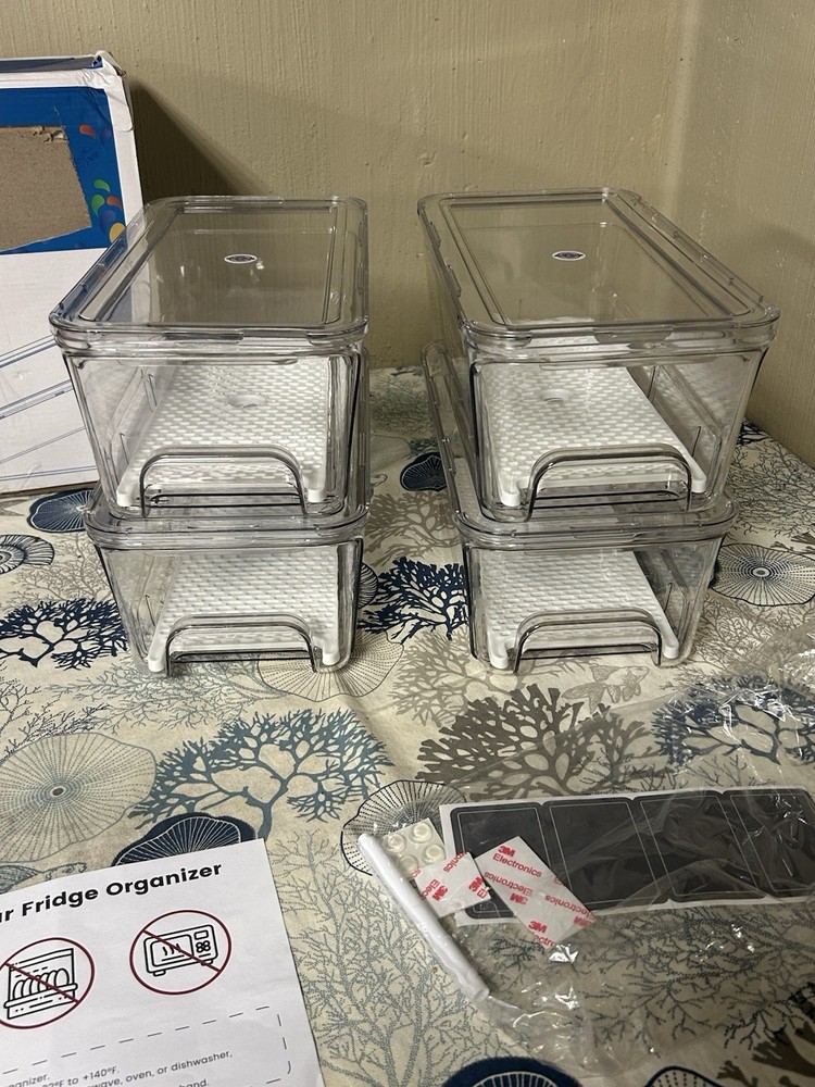 Clear Drawer Storage For Fridge