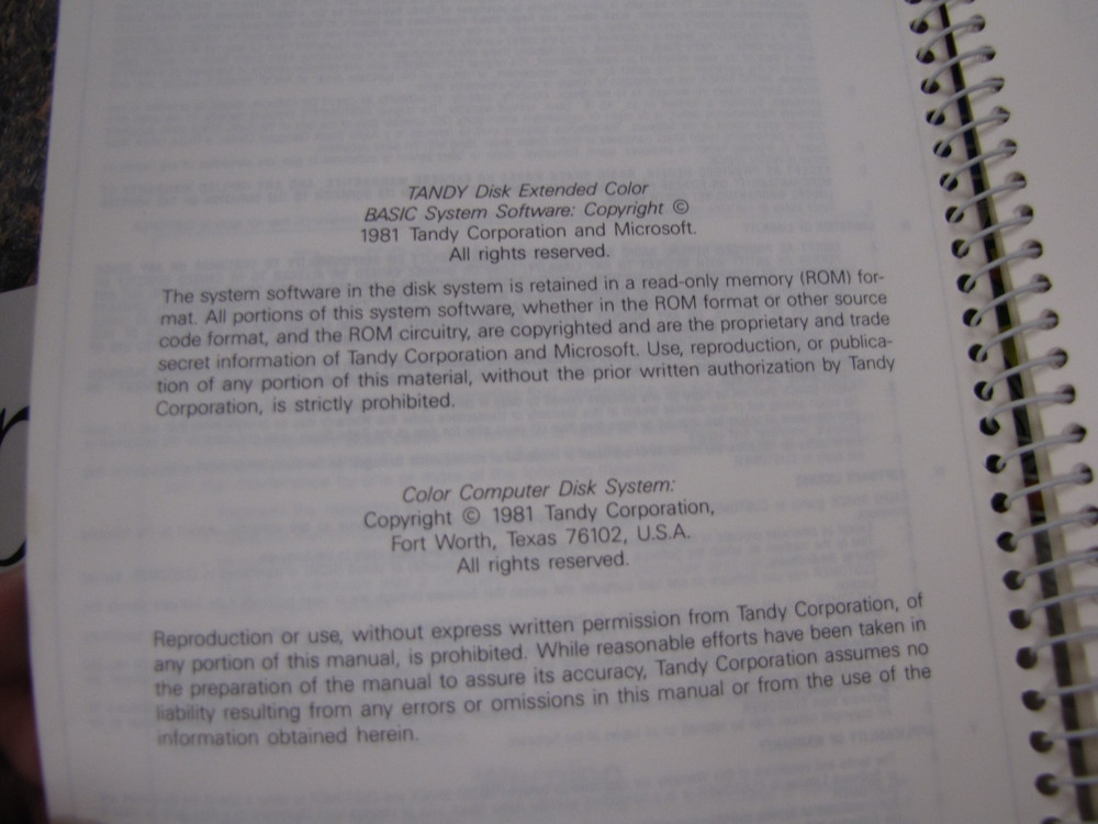 Radio Shack Getting Started Color BASIC, Going Ahead w/ Extended Manuals NICE!