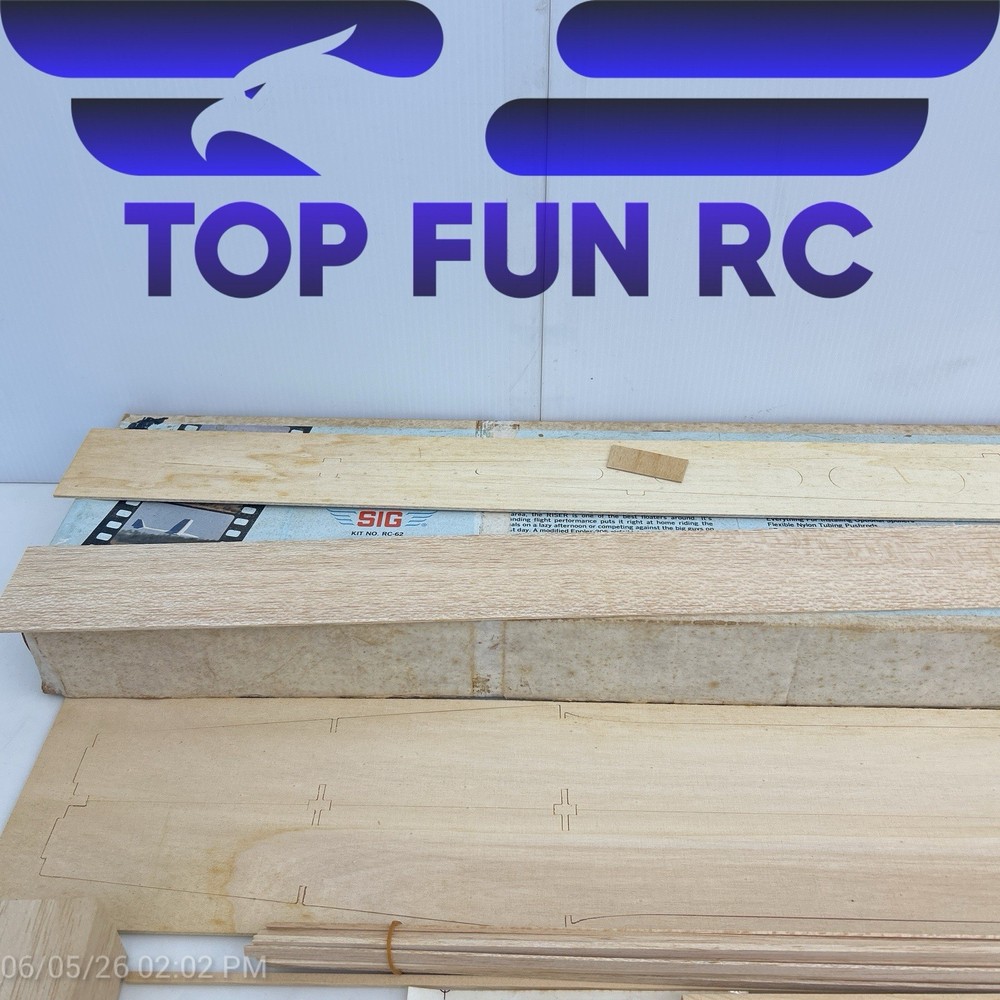 Sig Riser 100" balsa Rc Plane Kit 100" RC-62 kit