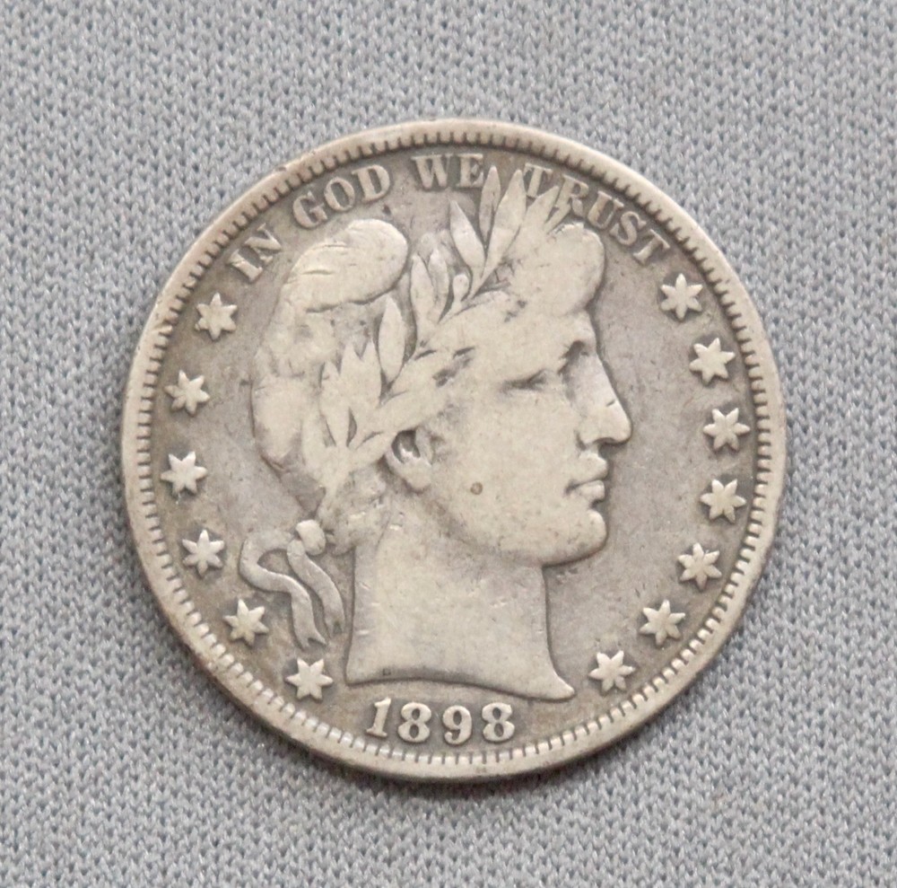 1898 P Barber Half Dollar - BHA319
