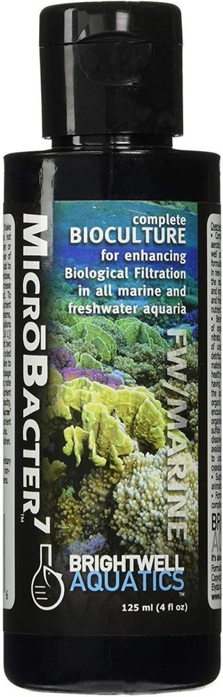 Advanced MicroBacter7 125mL Aquarium Bacteria for Freshwater & Saltwater Fish
