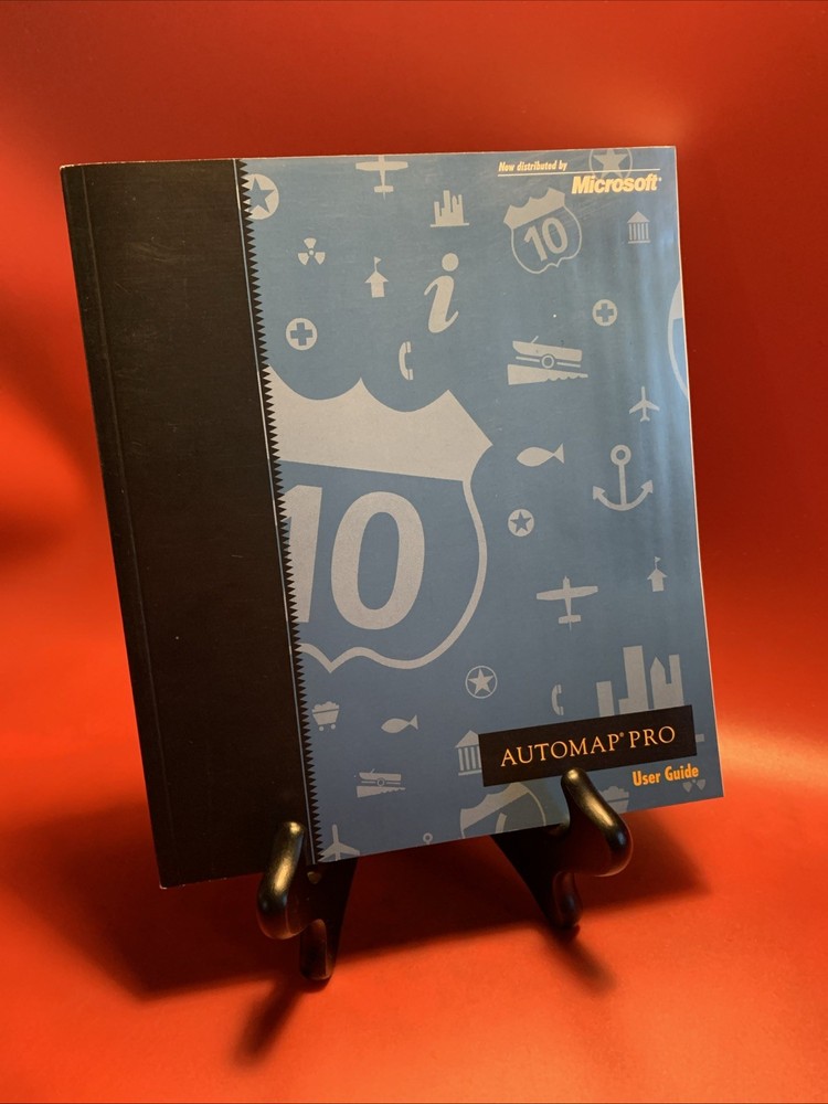 Vtg 1995 Microsoft Automap Pro User Guide