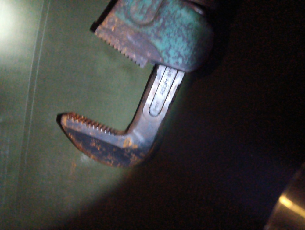 Older Large Rigid Super Six Compound Leverage Pipe Wrench-Part