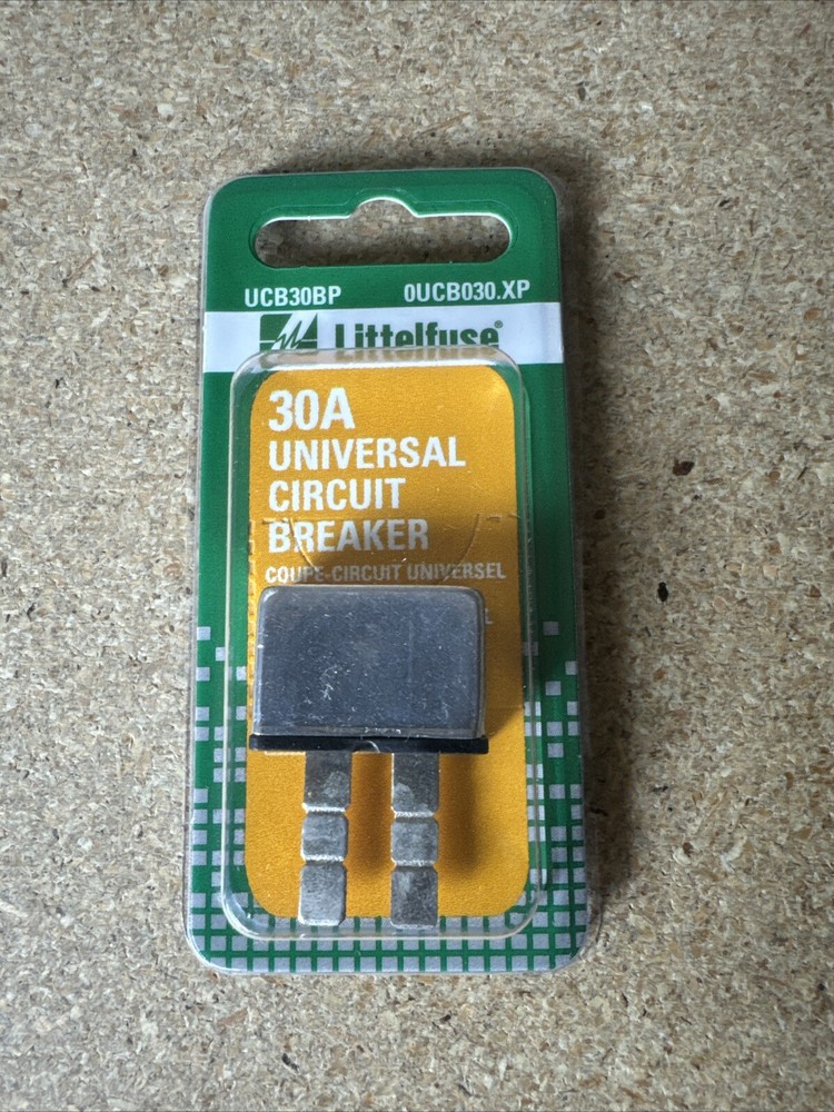 Littlefuse UCB30BP 30A Universal Circuit Breaker