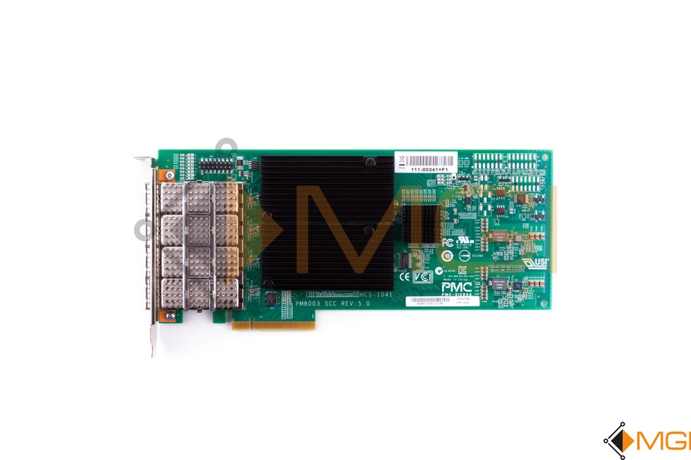 NETAPP PMC-SIERRA PM8003 SCC QUAD PORT NETWORK CONTROLLER // 111-00341