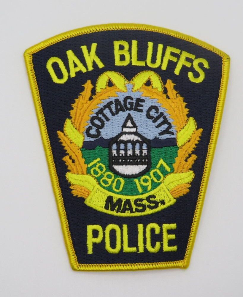 Oak Bluffs Massachusetts Police Patch