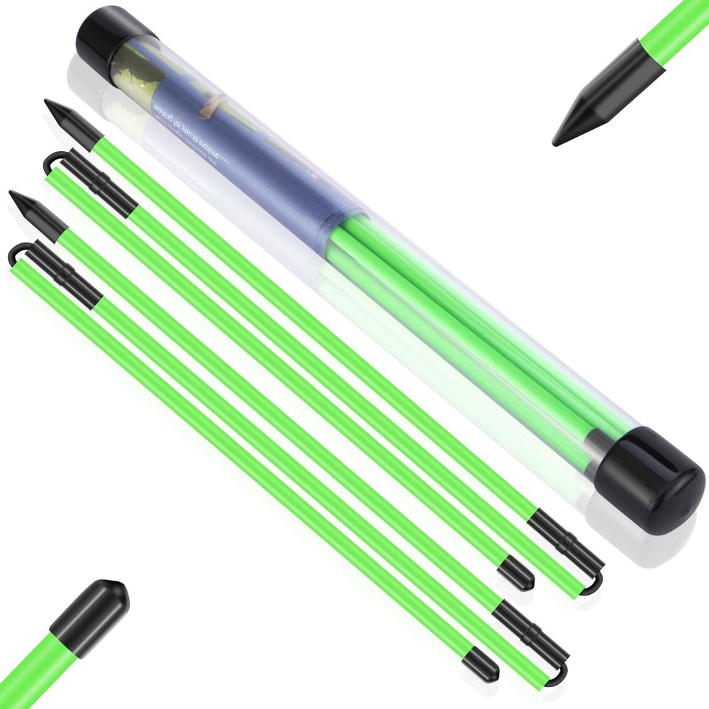 Collapsible Golf Alignment Sticks 48" - Training Equipment for Aiming & Swing