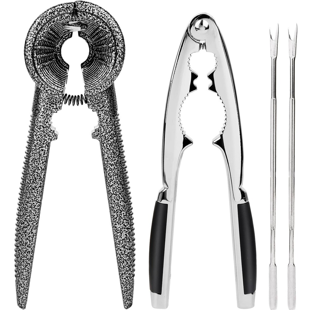 Nut Crackers Tools Pecan Cracker, Walnut Clip medium, nutcracker with picks