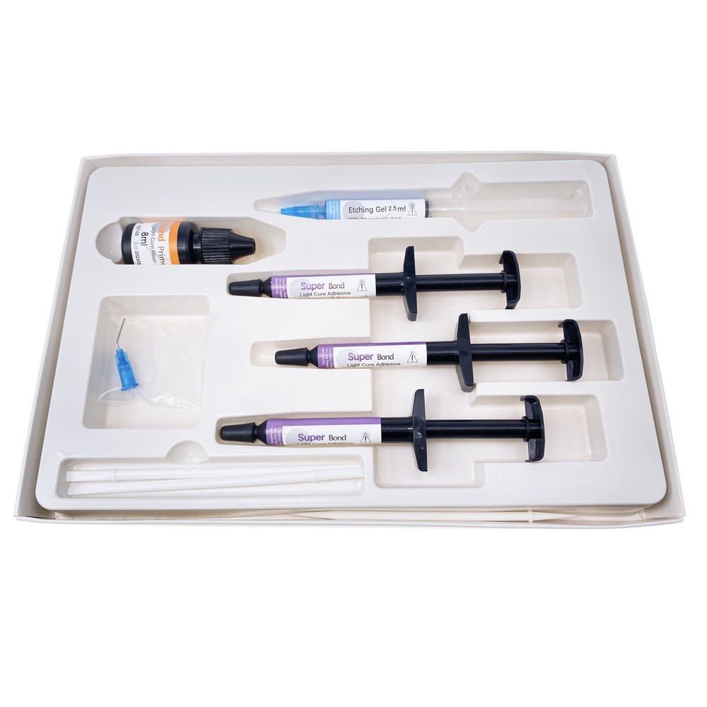Dental Ortho Bracket Braces Glue Bonding System Light Curing Primer Adhesive Kit