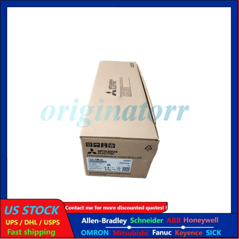 1PC New Mitsubishi FX3U-80MR-DS Programmable Controller FX3U-80MR/DS Fast Ship