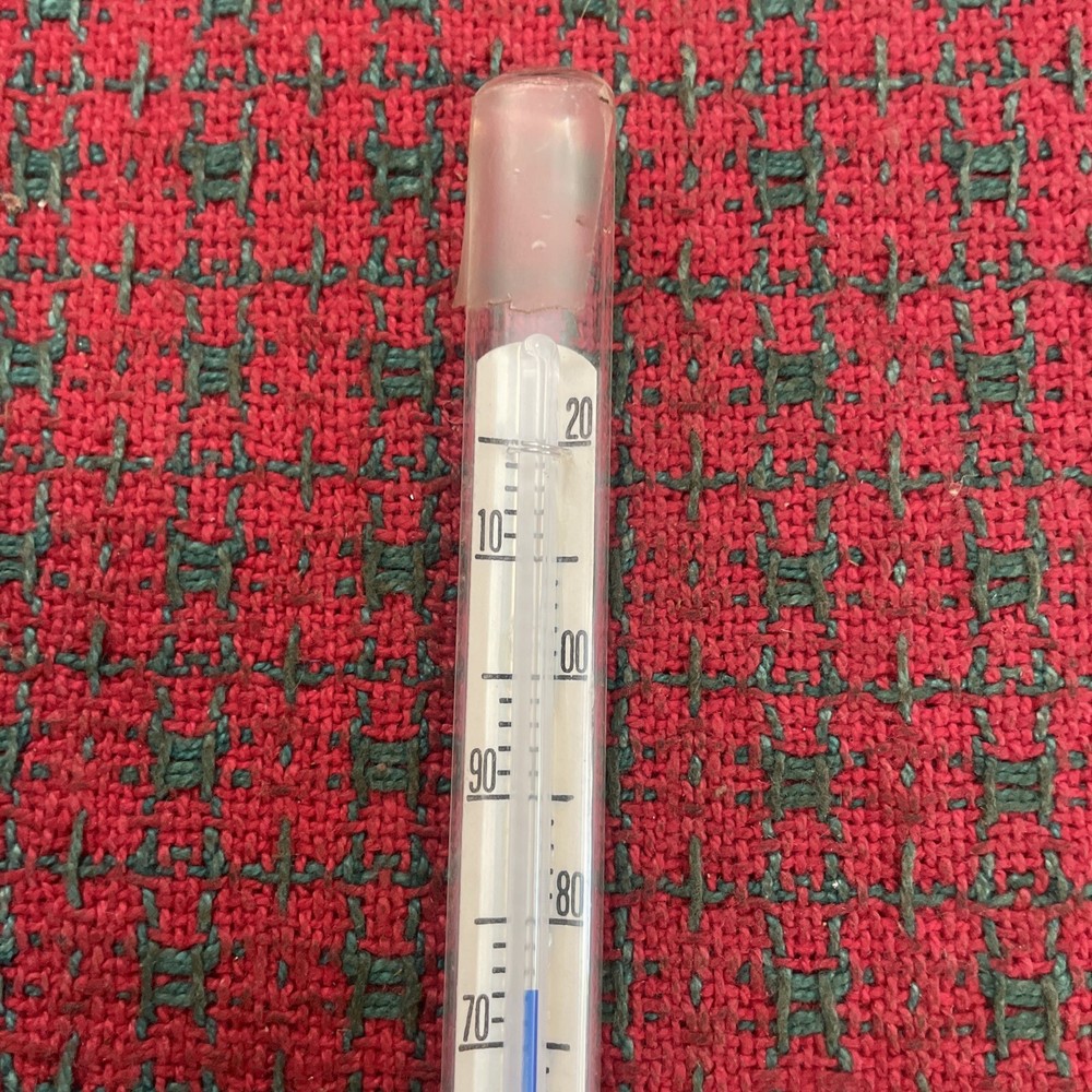 Vintage Advertising Thermometer Powers Regulator Co. Working
