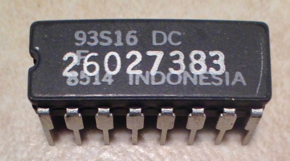 Fairchild 93S16DC 93S16 Binary Counter - NOS