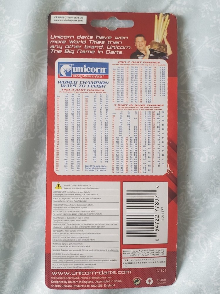 Unicorn Dart Flight Selecta Kit