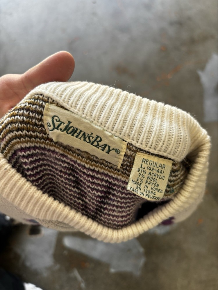 Vintage St. John's Bay Knit Sweater Pullover