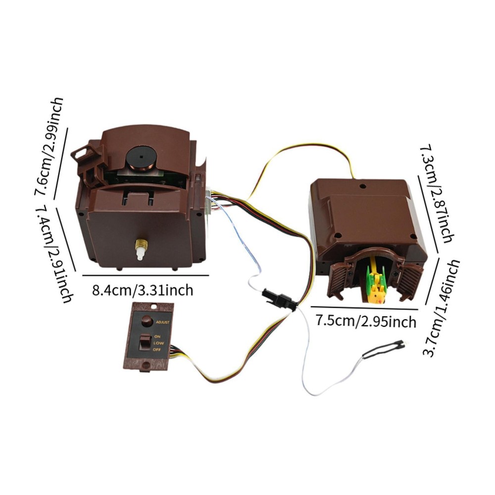 Cuckoo Clock Movement Clock Mechanism Replacement Multipurpose Easy Installation