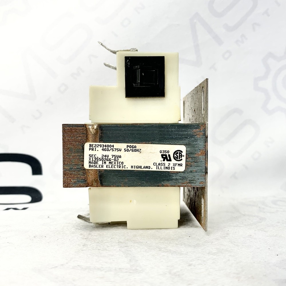 Basler BE22934004 Class 2 Control Transformer PRI 460/575V 24V